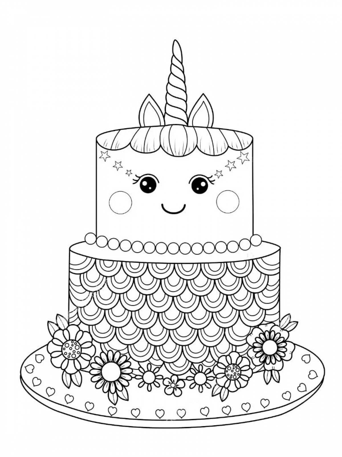 Unicorn cake #4