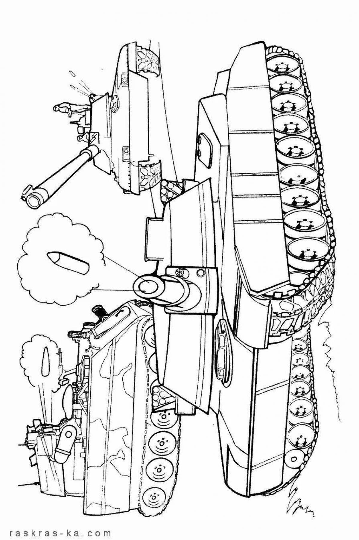 Раскраски для мальчиков роботы танки