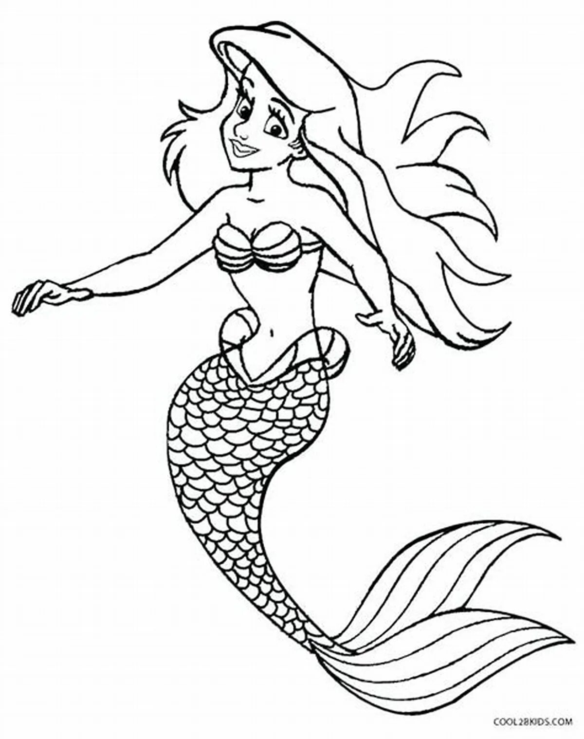 Mermaid pattern #2