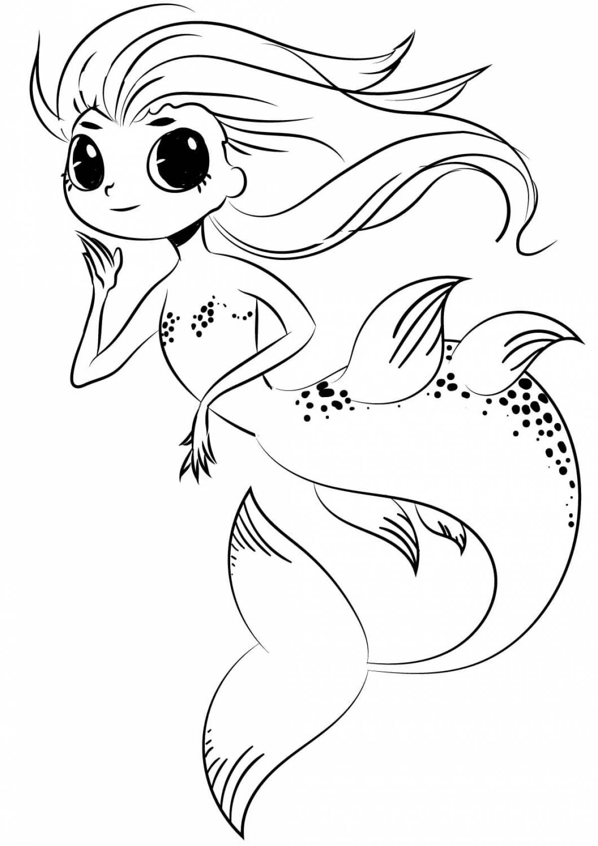 Mermaid pattern #5