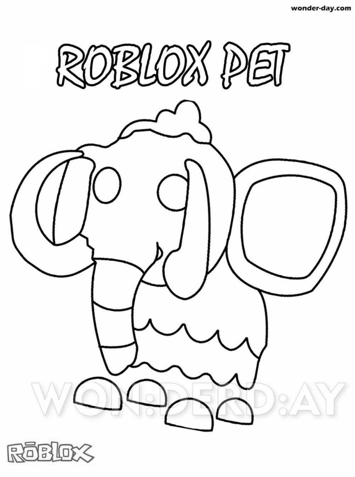 Coloring page playful miracle day