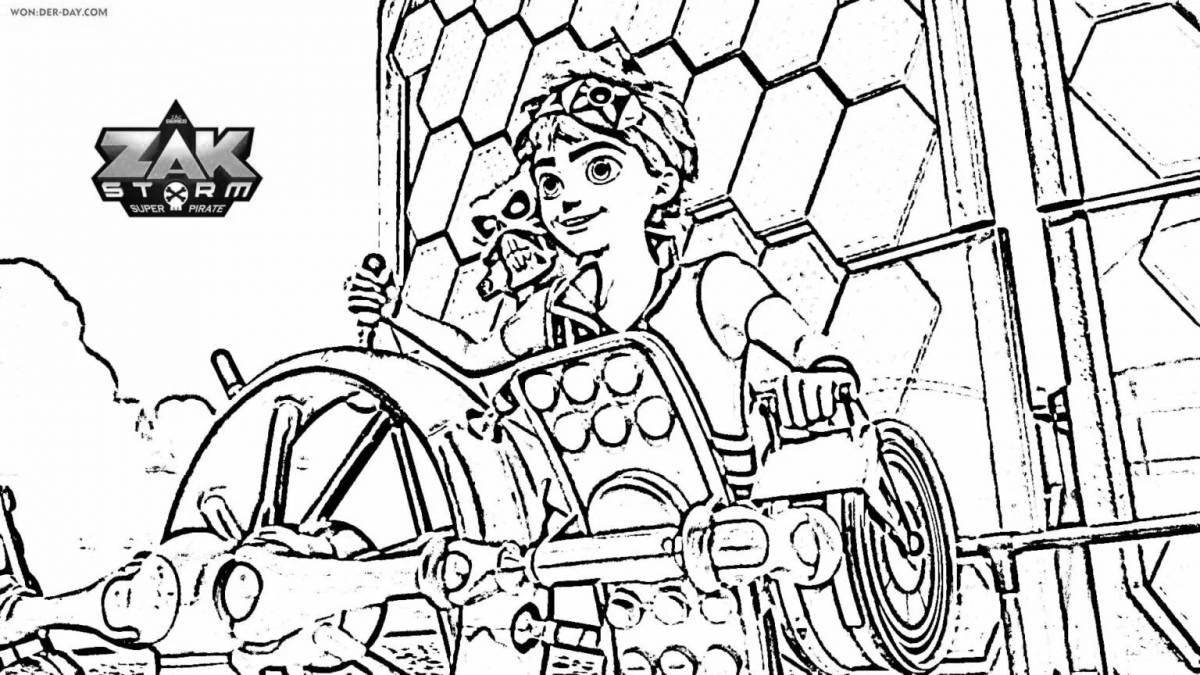 Exciting Miracle Day coloring book