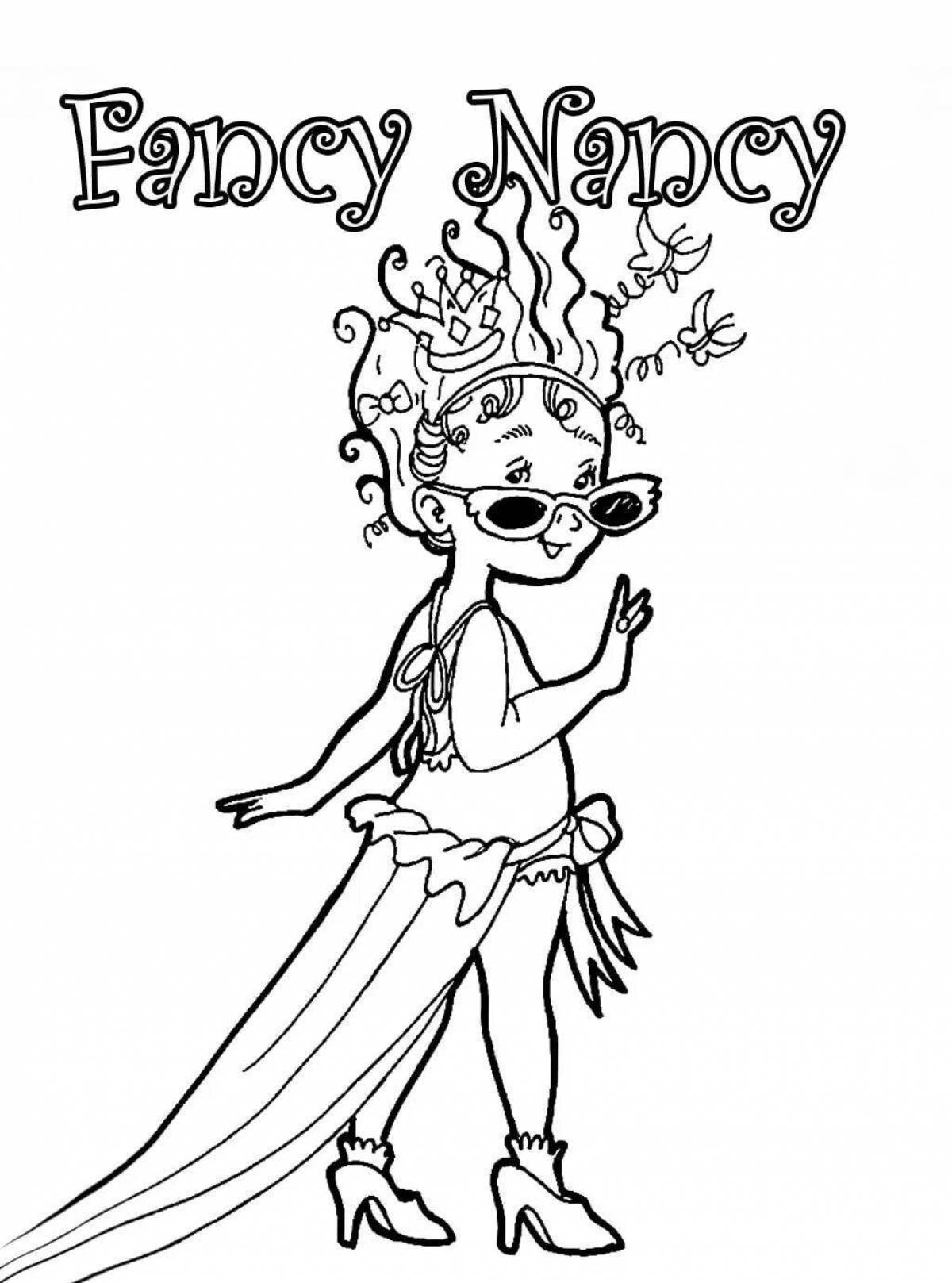 Coloring page inviting wonderful day