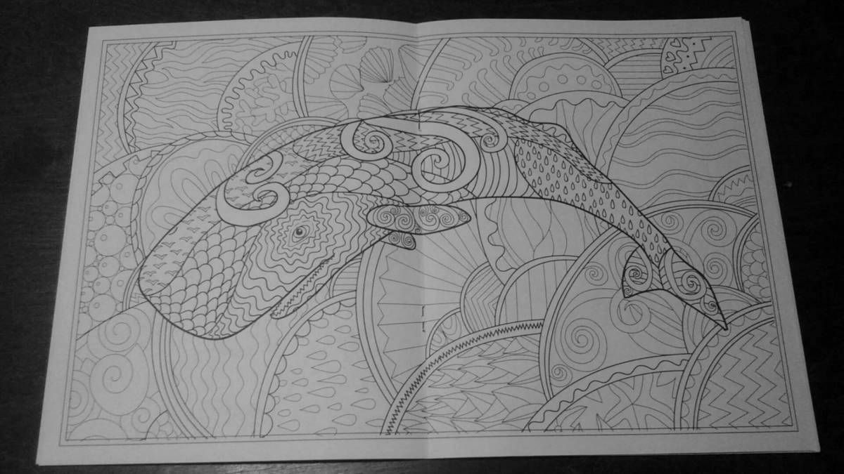 Taylor Linda's breathtaking coloring page