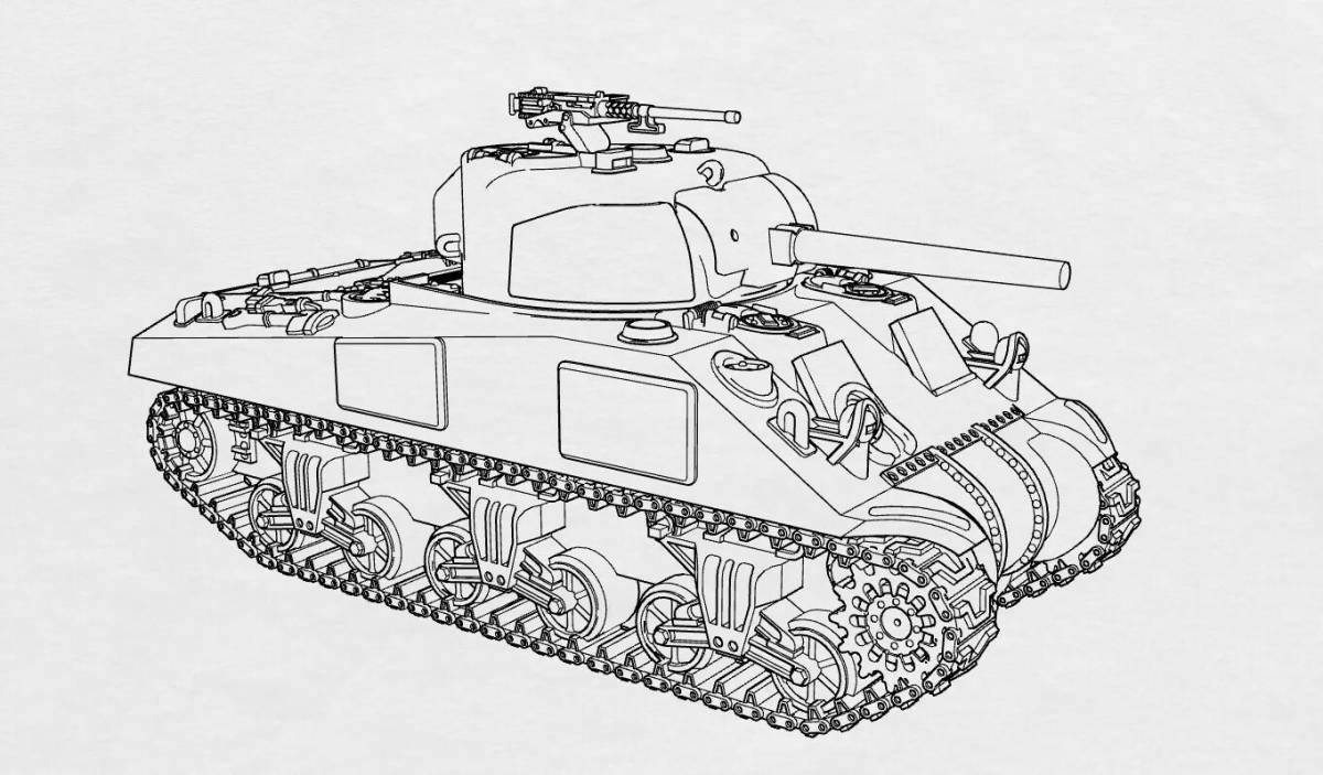 American tank #7