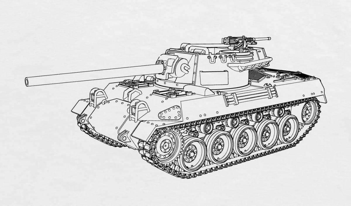 American tank #15
