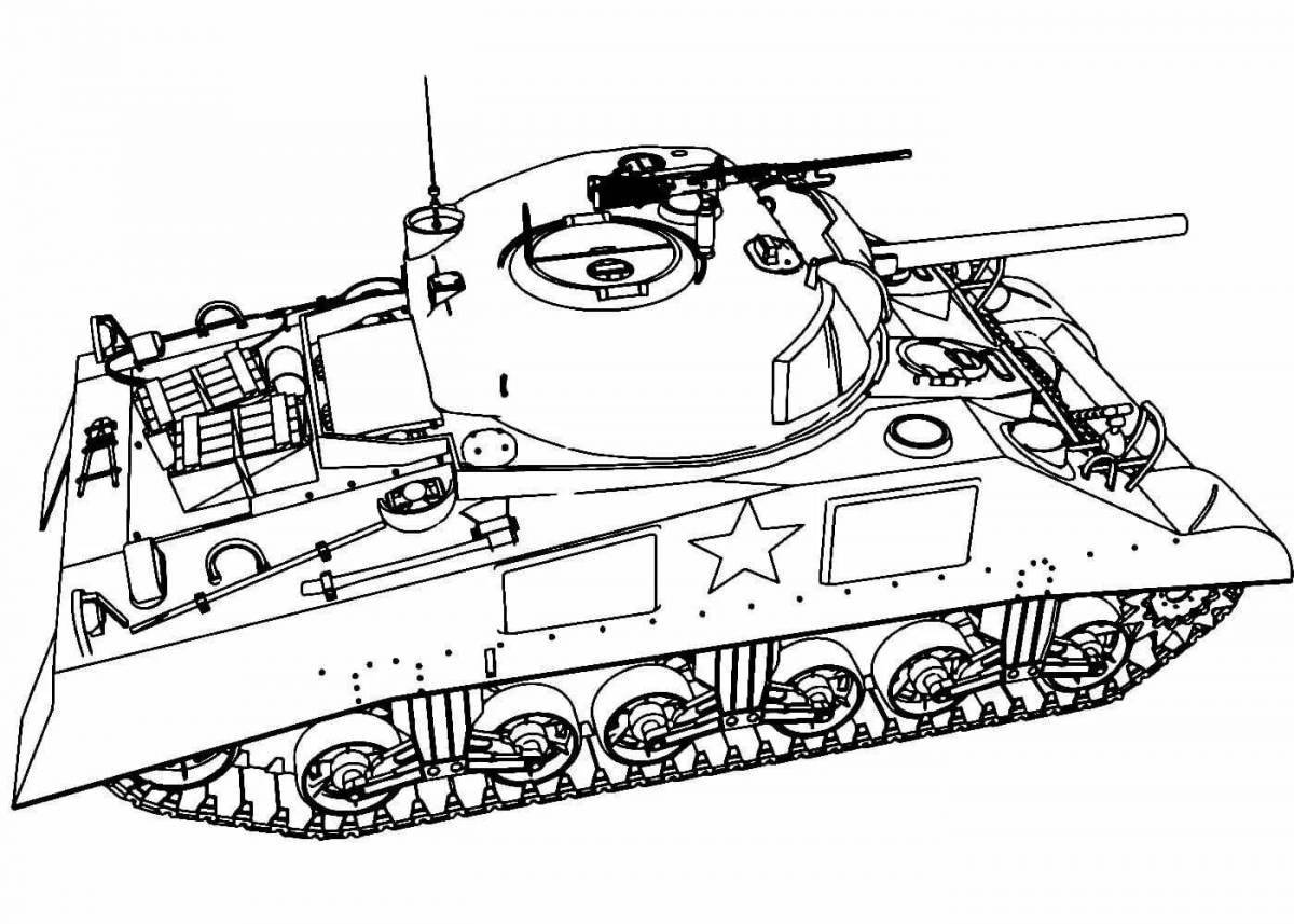 American tank #16