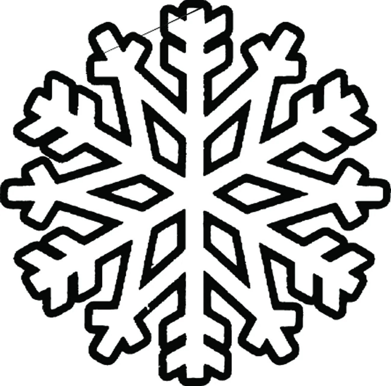 Snowflake pattern #2
