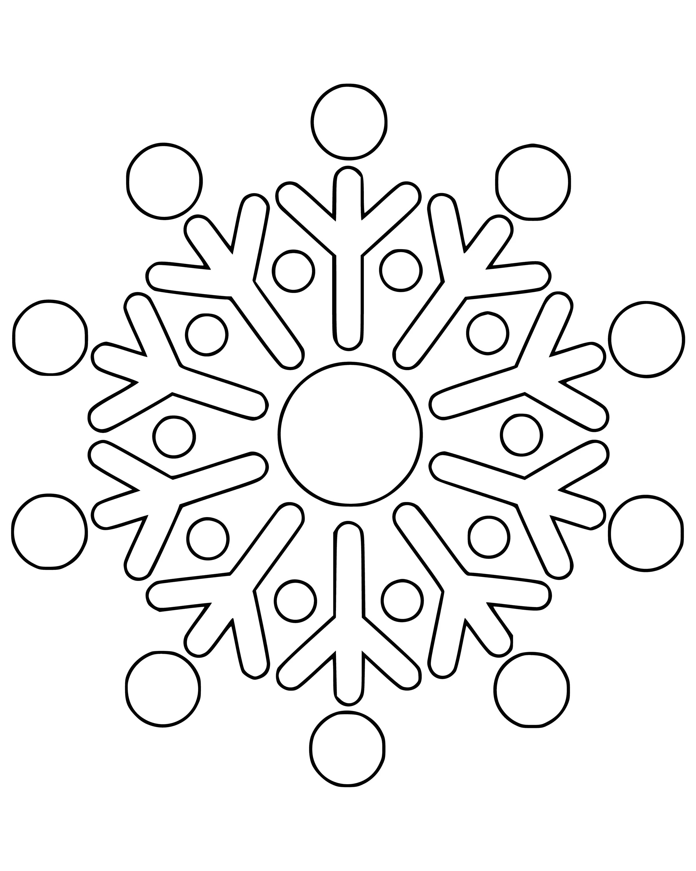 Snowflake pattern #3