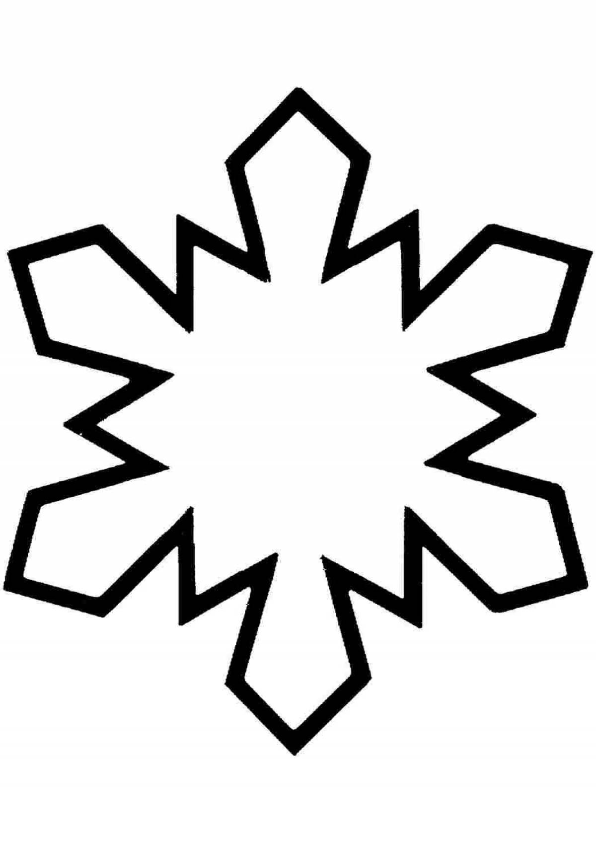 Snowflake pattern #4