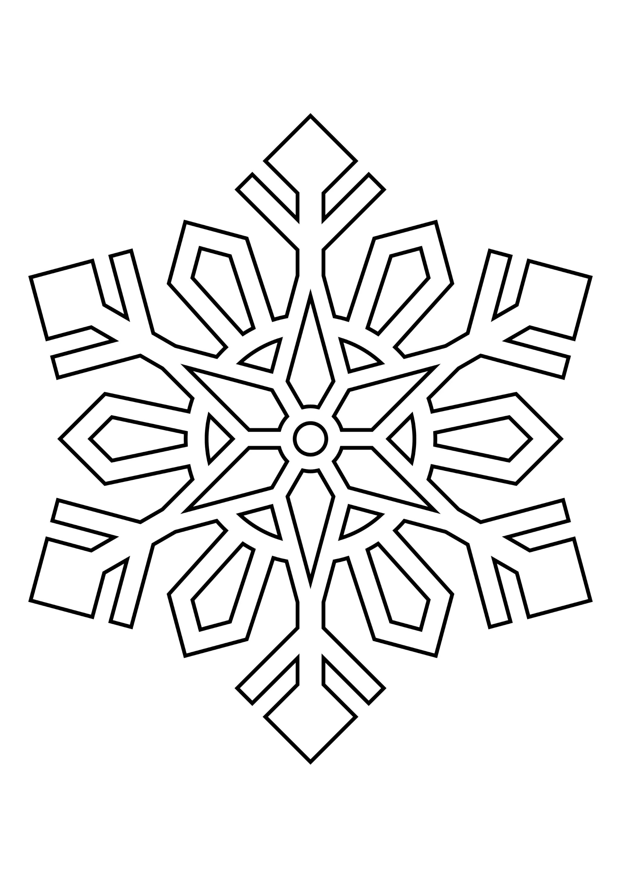 Snowflake pattern #6