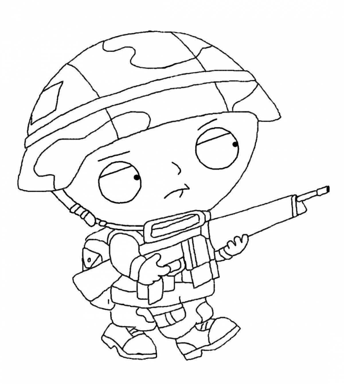 Soldier small #1
