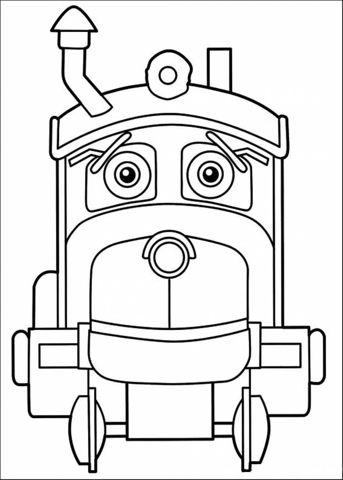 Outstanding chuggington coloring engine