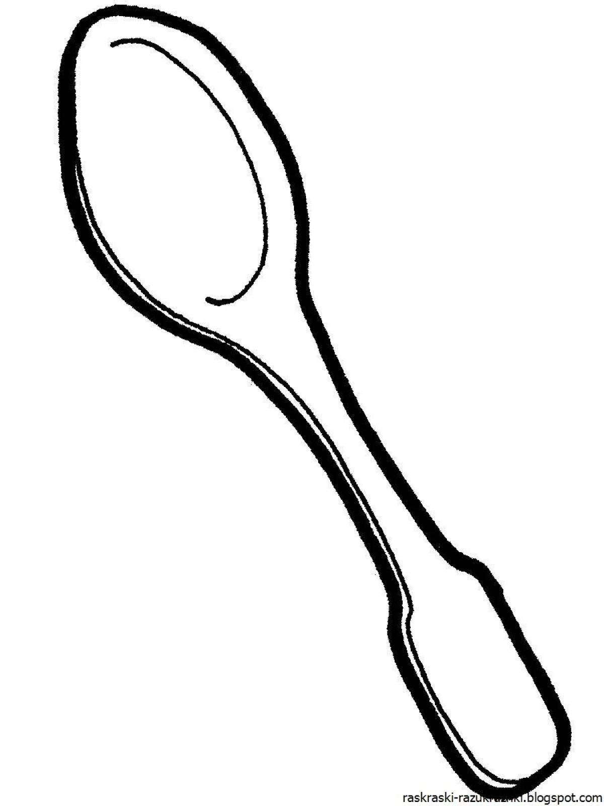 Dishes spoon #11