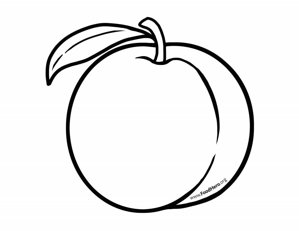 Innovative minecraft apple coloring page