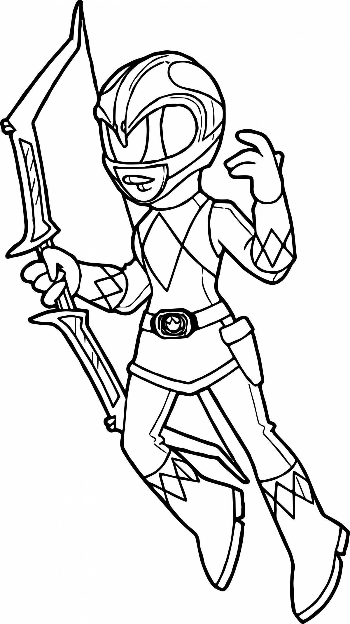 Roger Ranger Vibrant Coloring Page