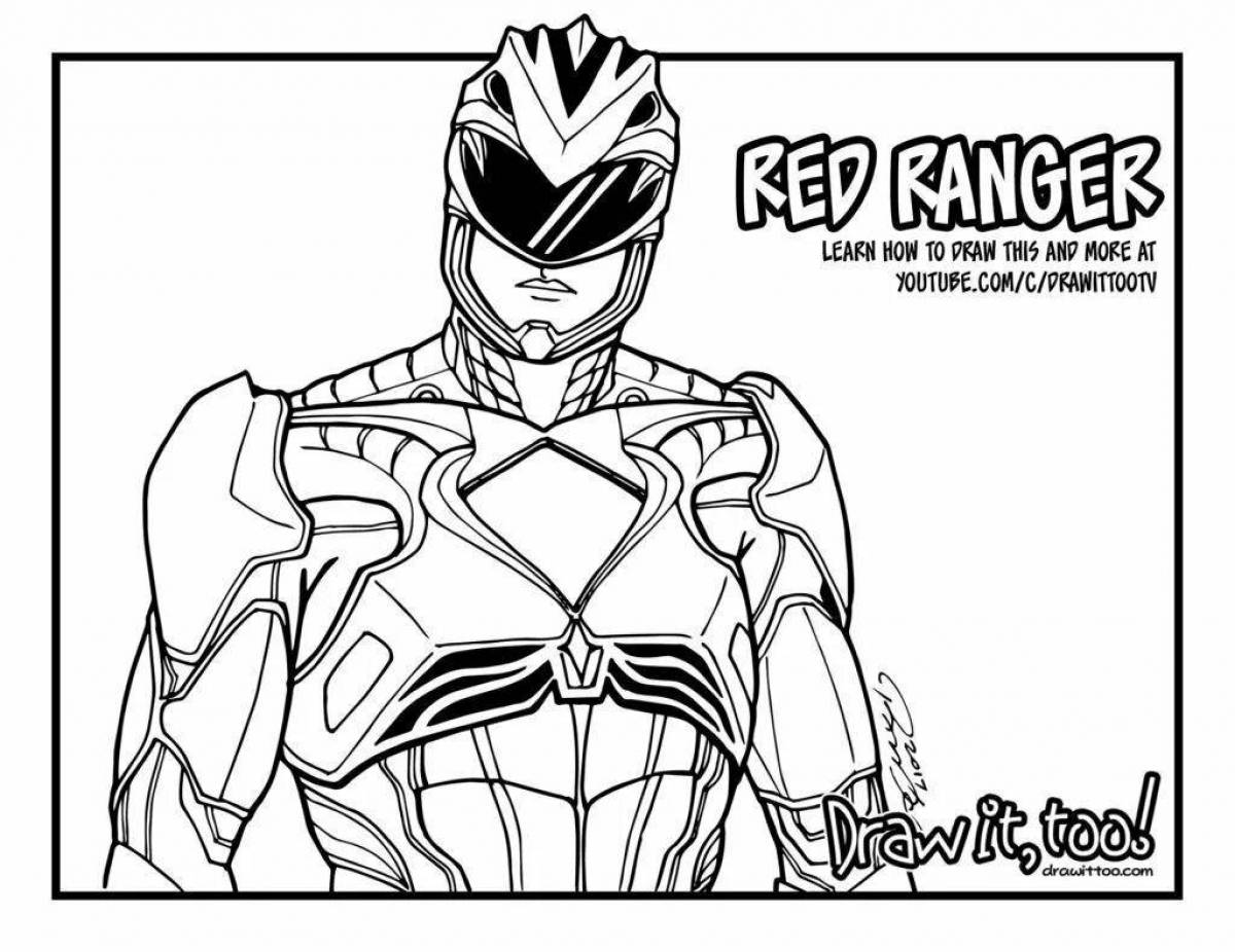 Jolly roger ranger coloring page