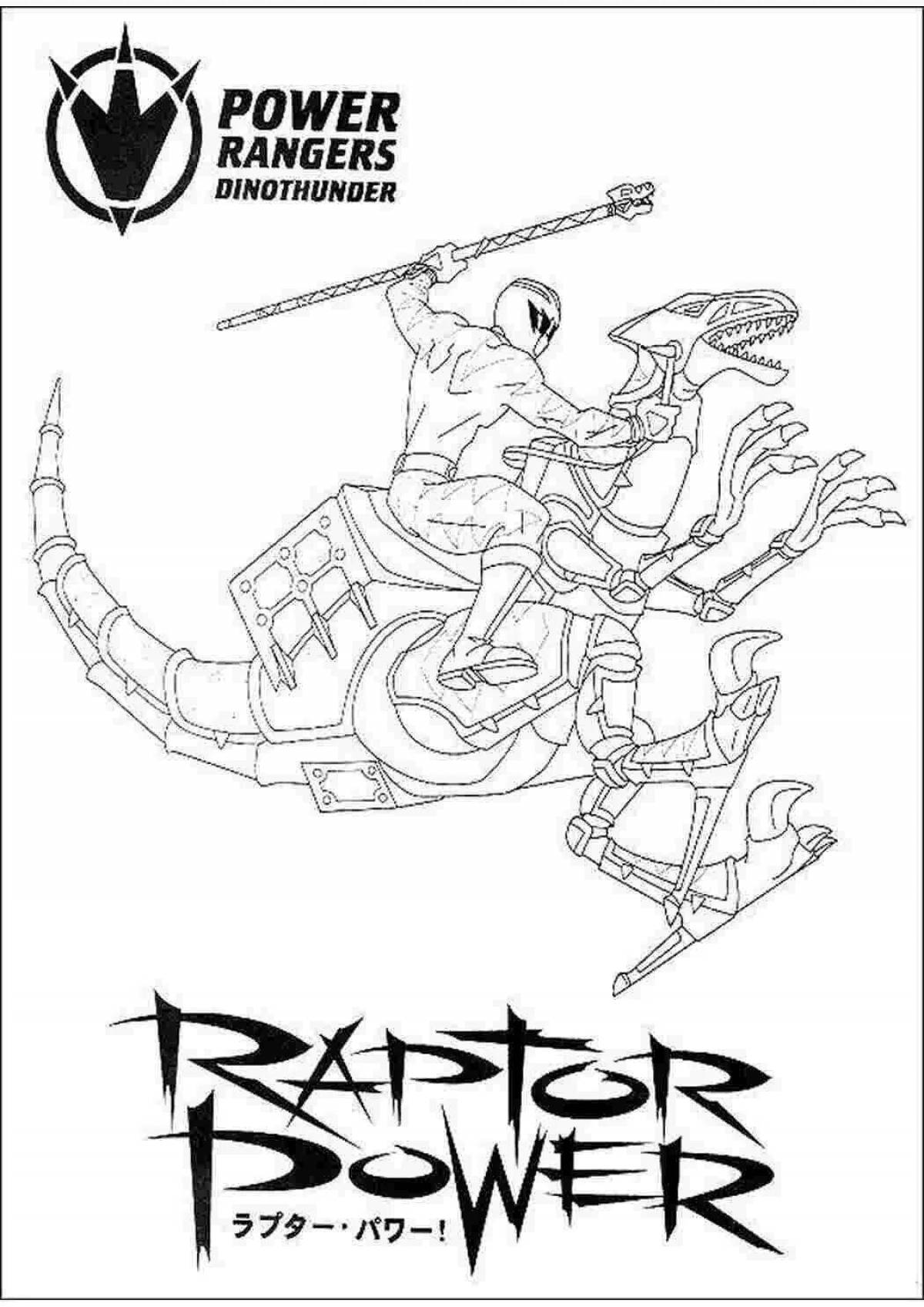 Gorgeous roger ranger coloring page