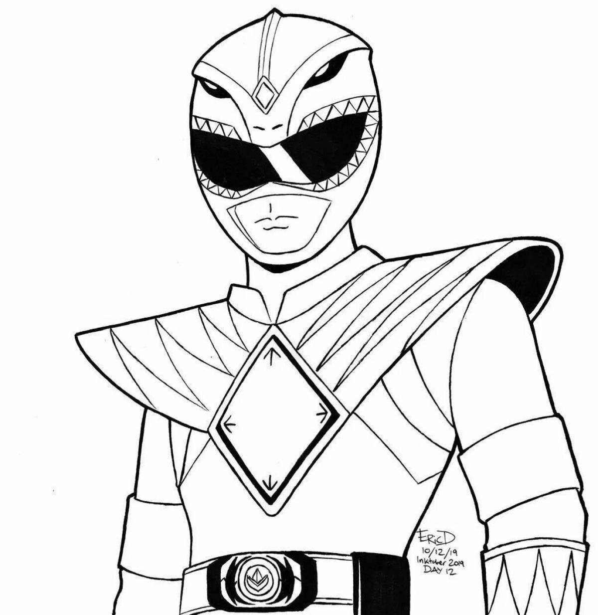 Amazing Roger Ranger coloring book
