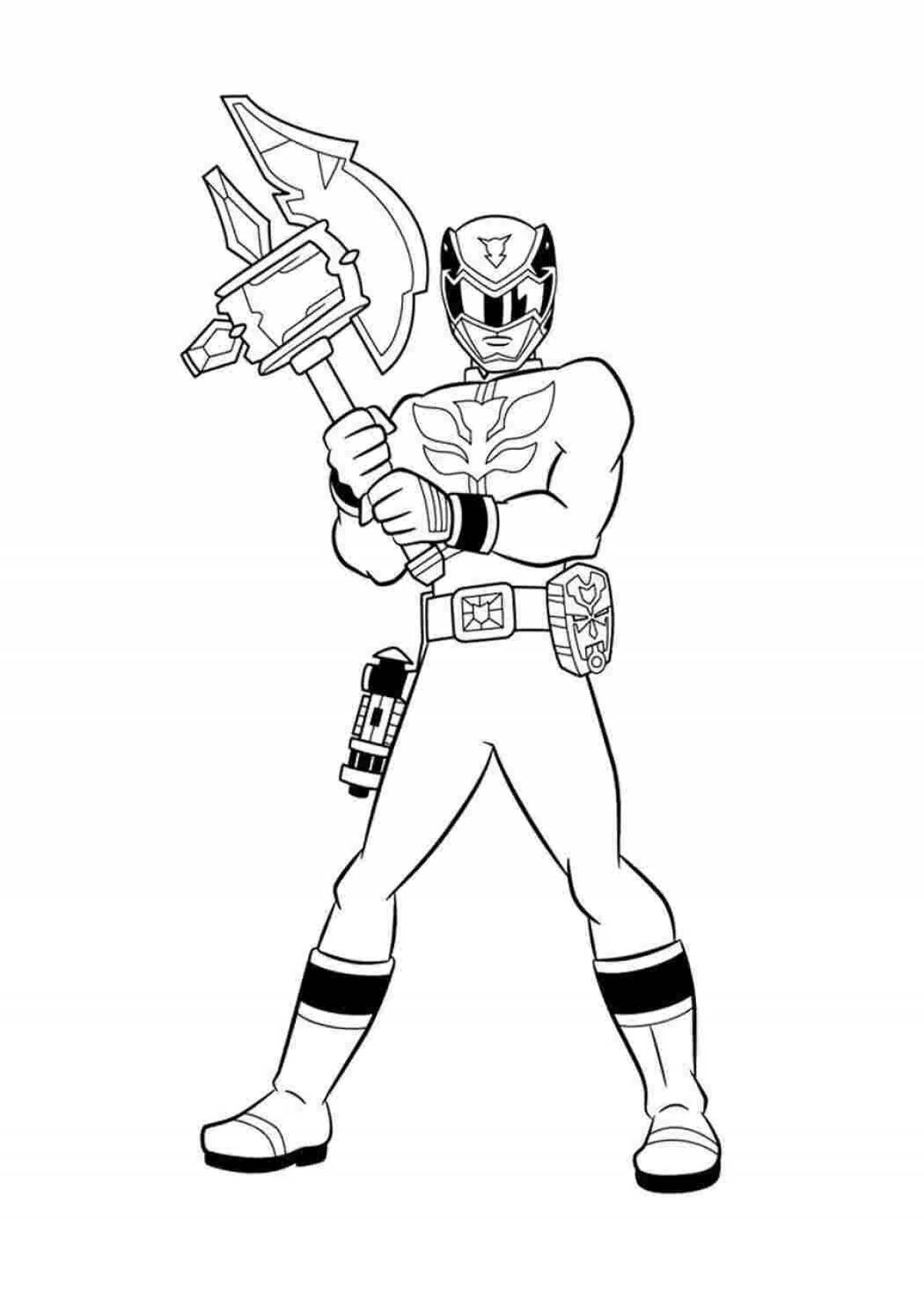 Attractive roger ranger coloring book