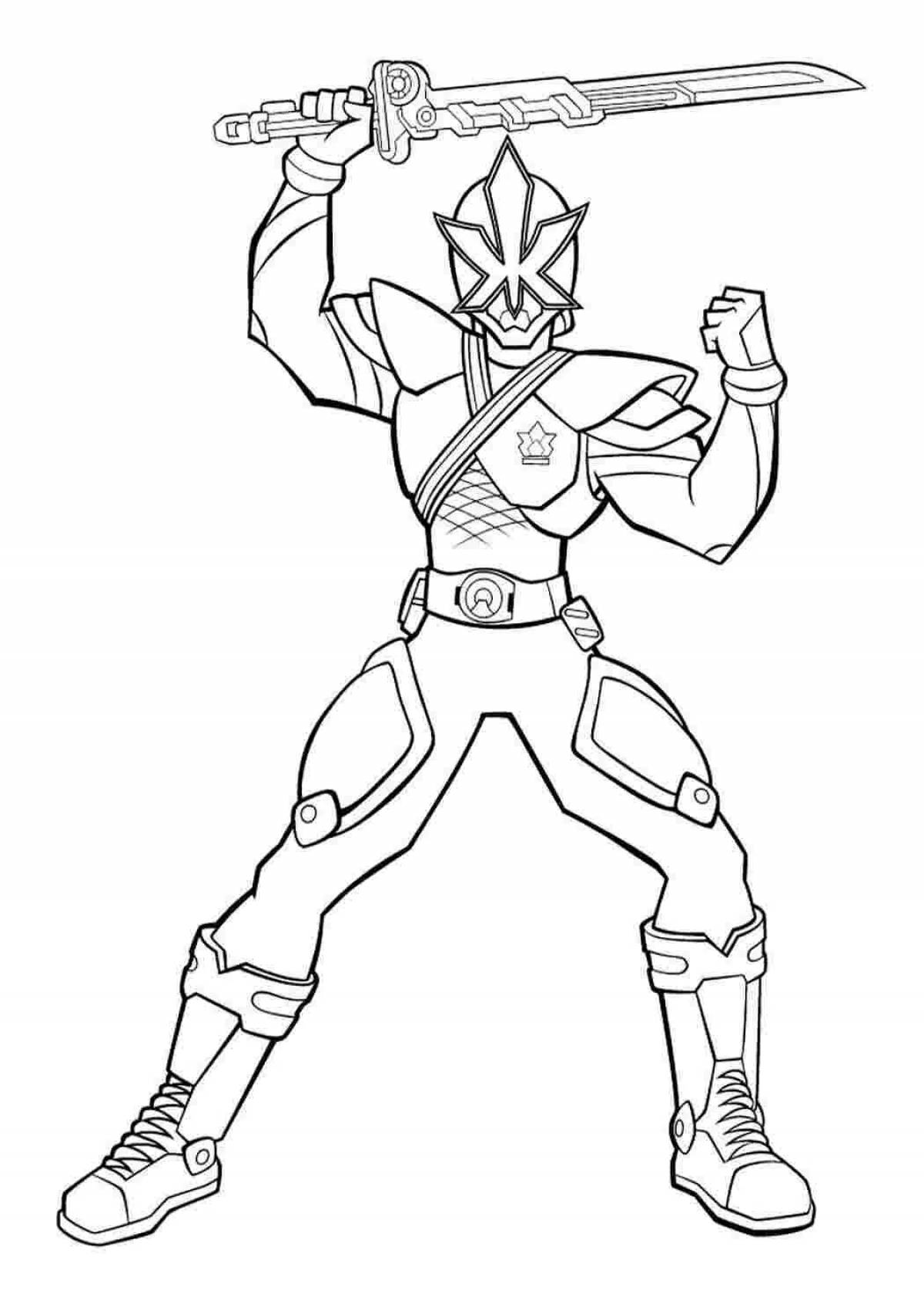 Remarkable Roger Ranger coloring page