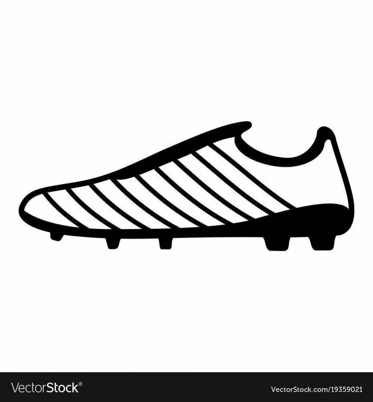 Nike Outstanding Boots coloring page
