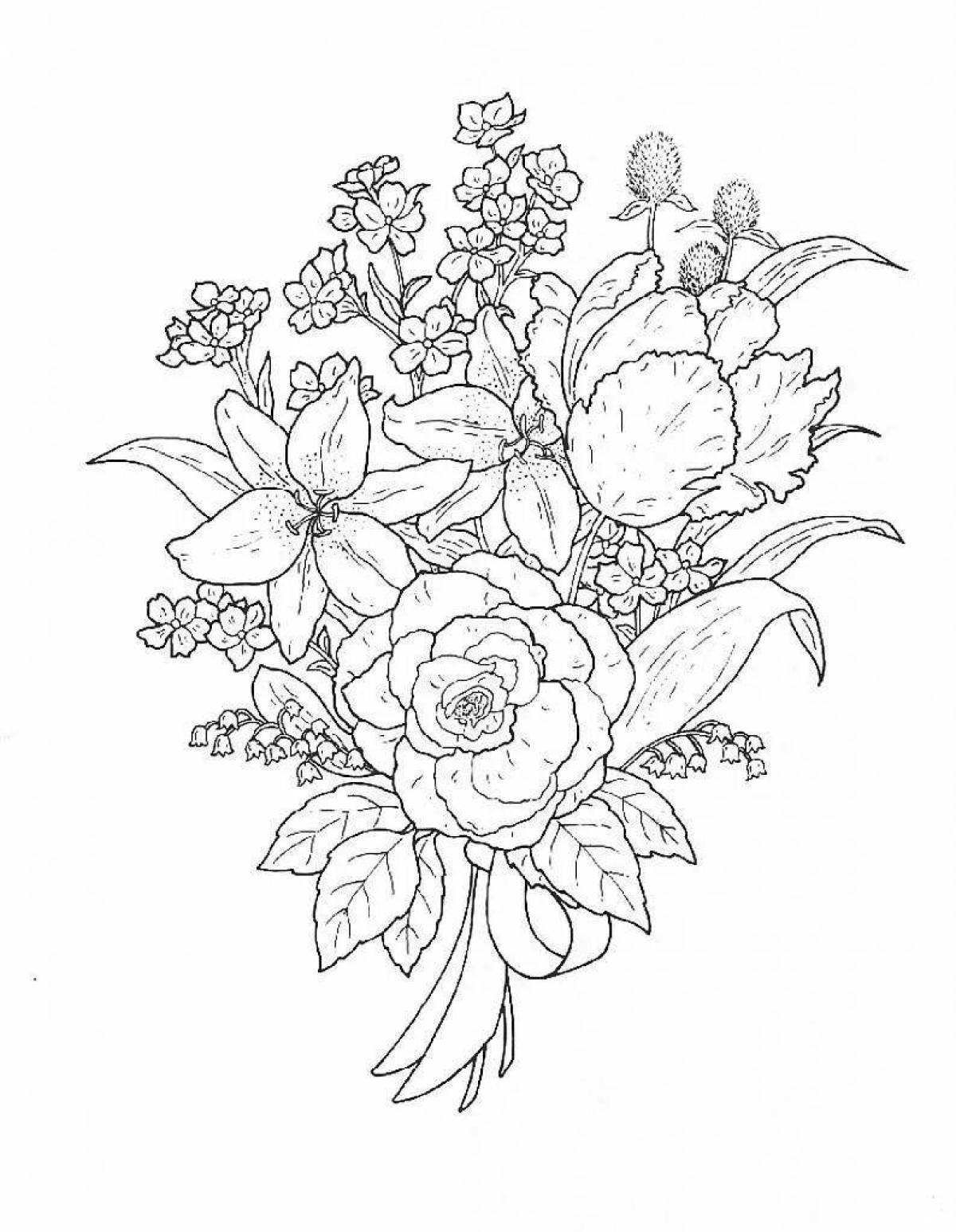 Нарисовать открытку с цветами. Букет раскраска для детей. Нарисовать открытку для мамы поэтапно. Раскраска букет роз. Ваза с цветами раскраска.