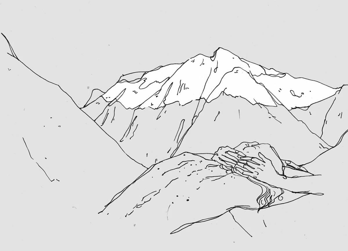 Mountain elbrus #1