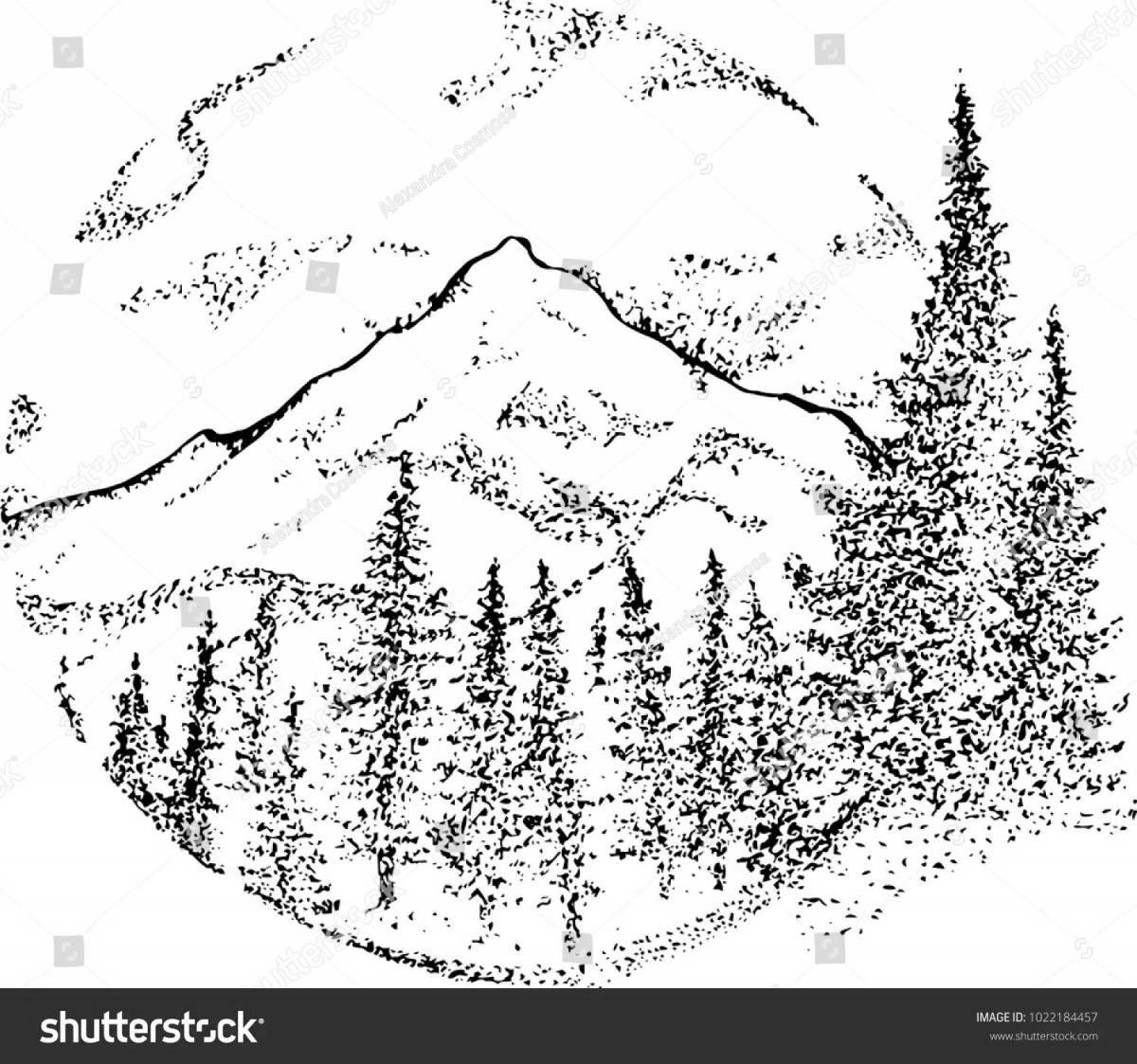 Mountain elbrus #3