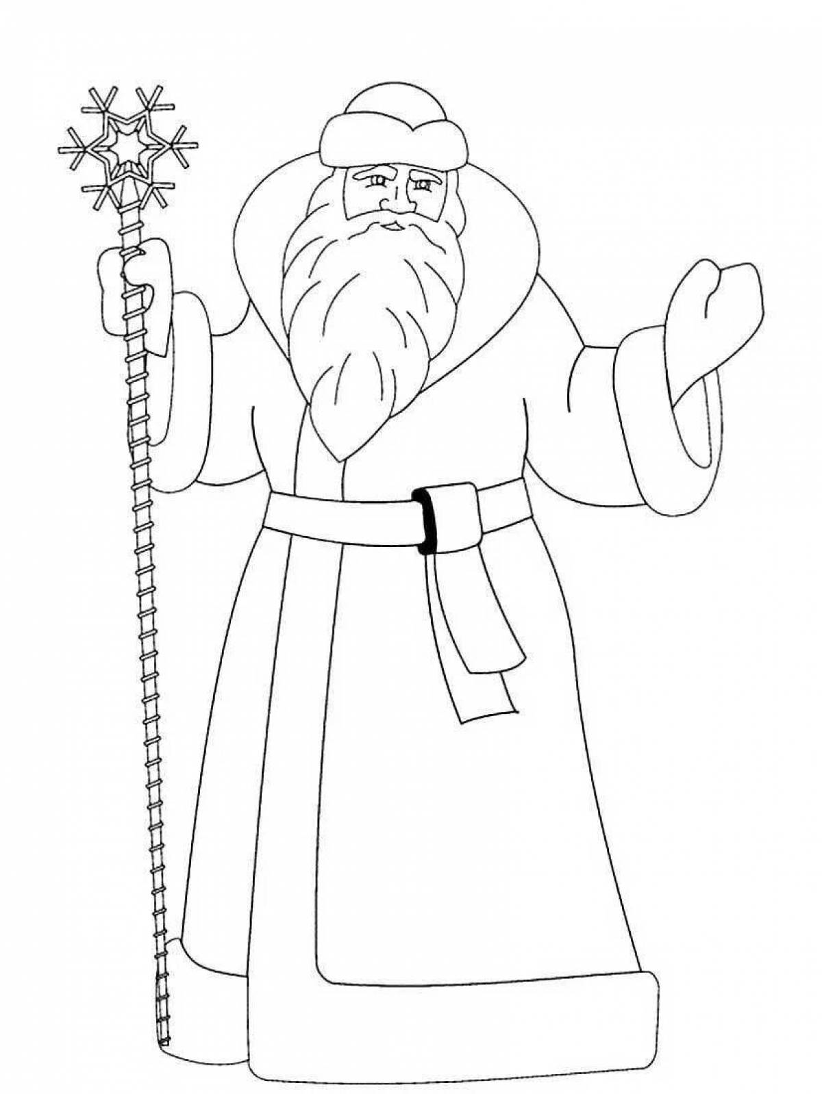 Gorgeous governor frost coloring page