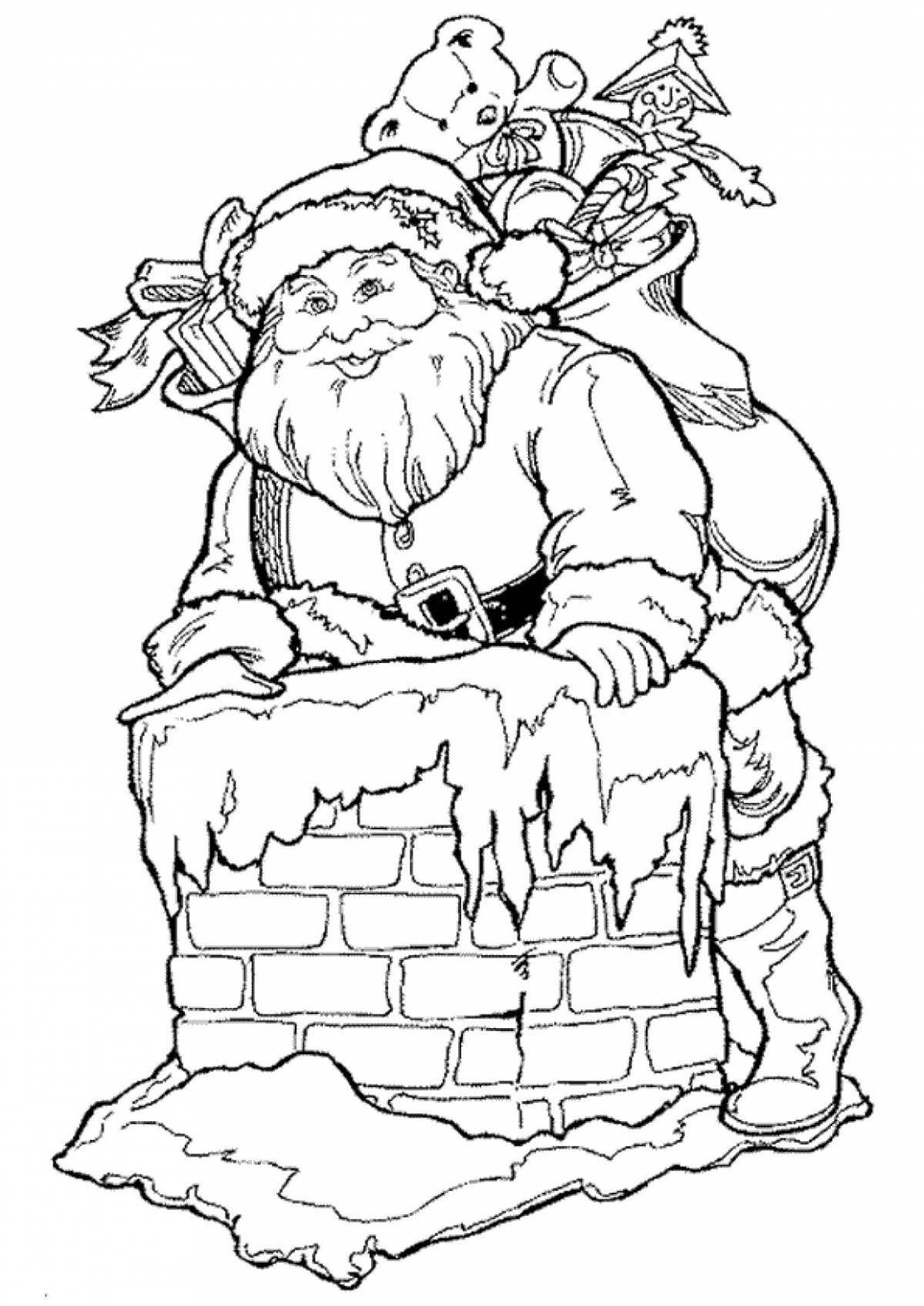 Glorious governor frost coloring page