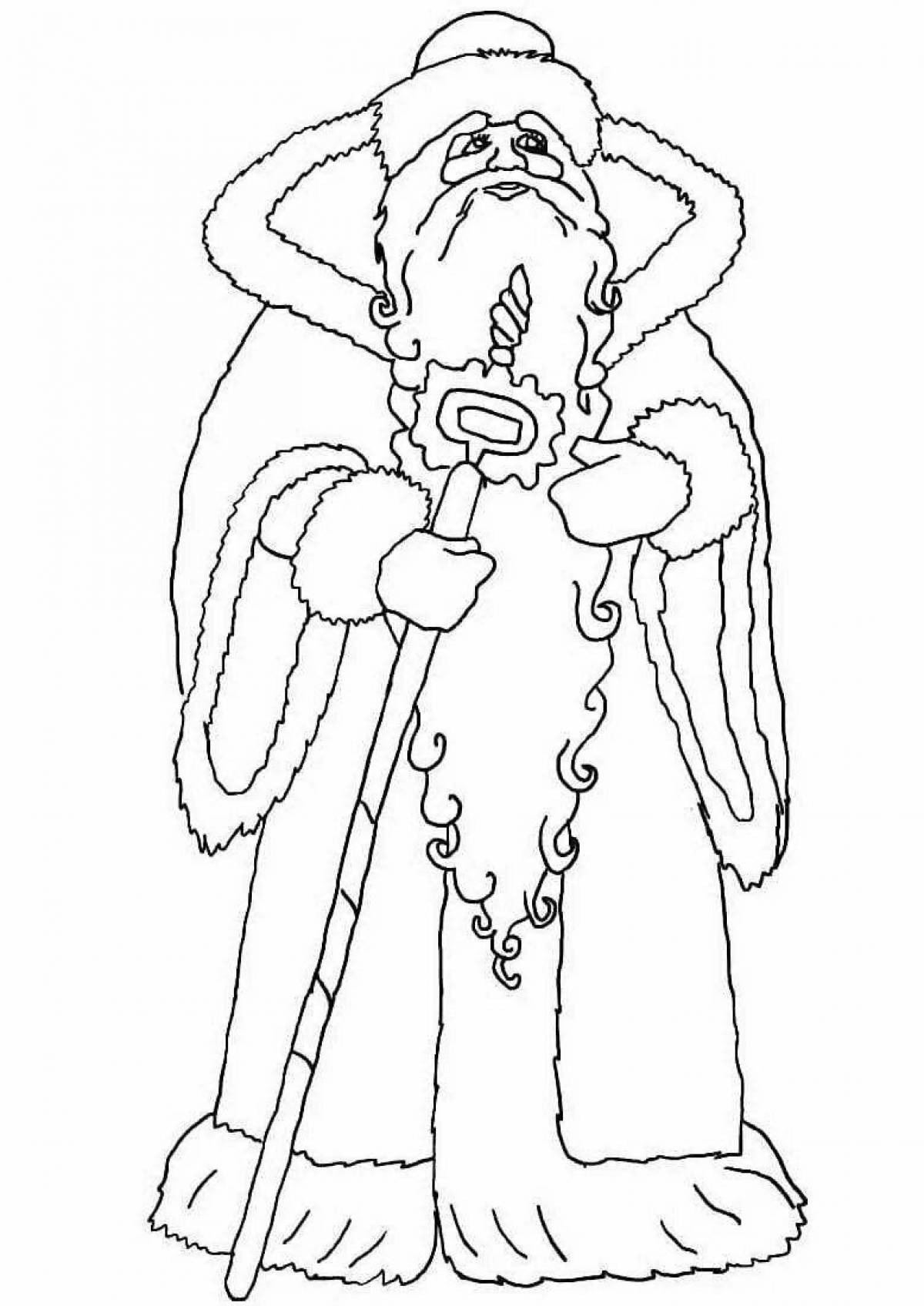 Glorious Governor Frost Coloring Page