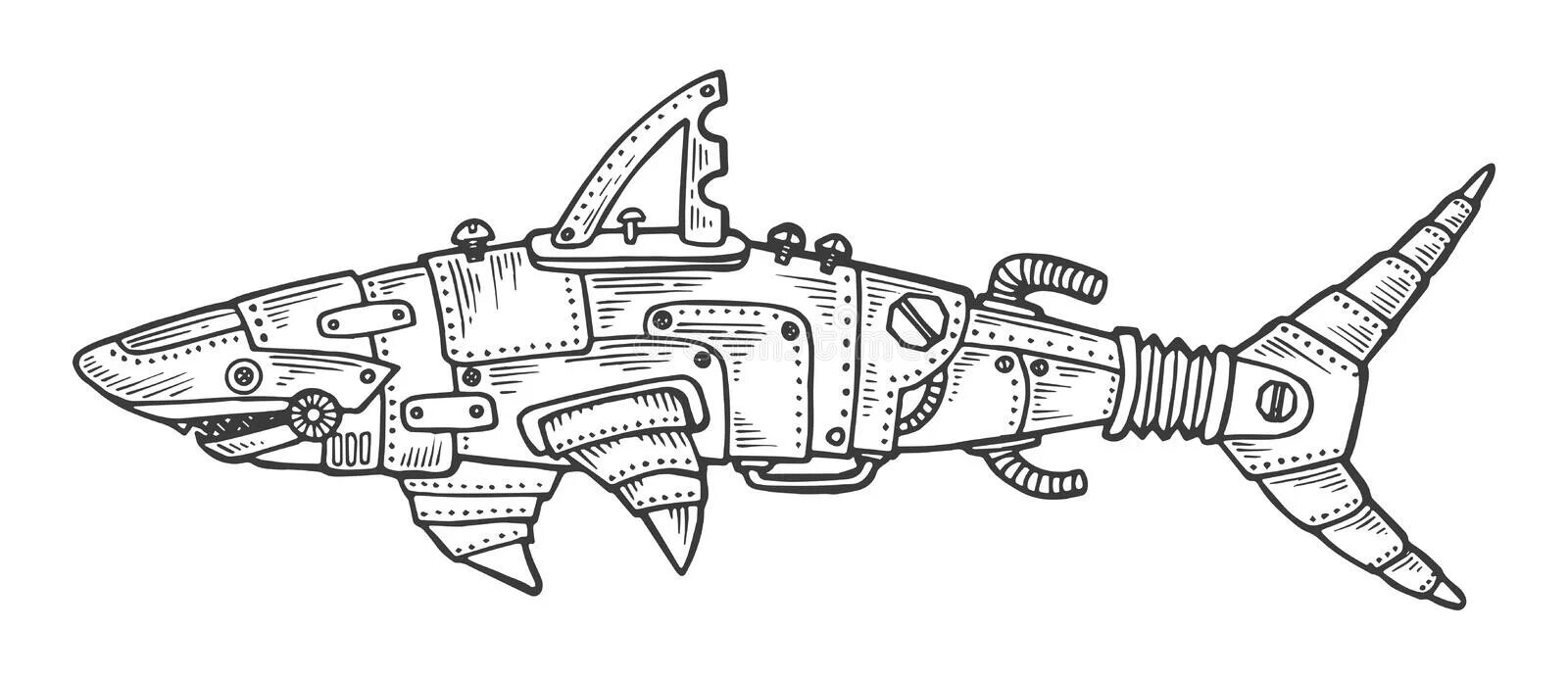 Акула робот #2