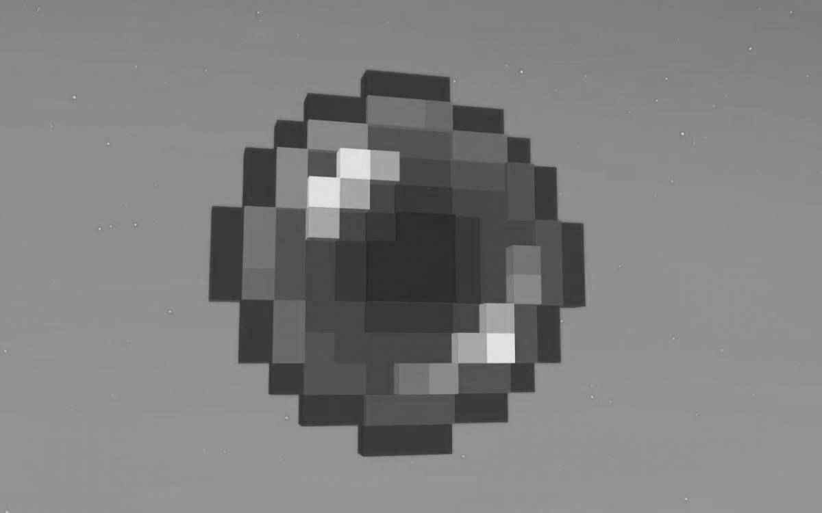 Great ender gem coloring page