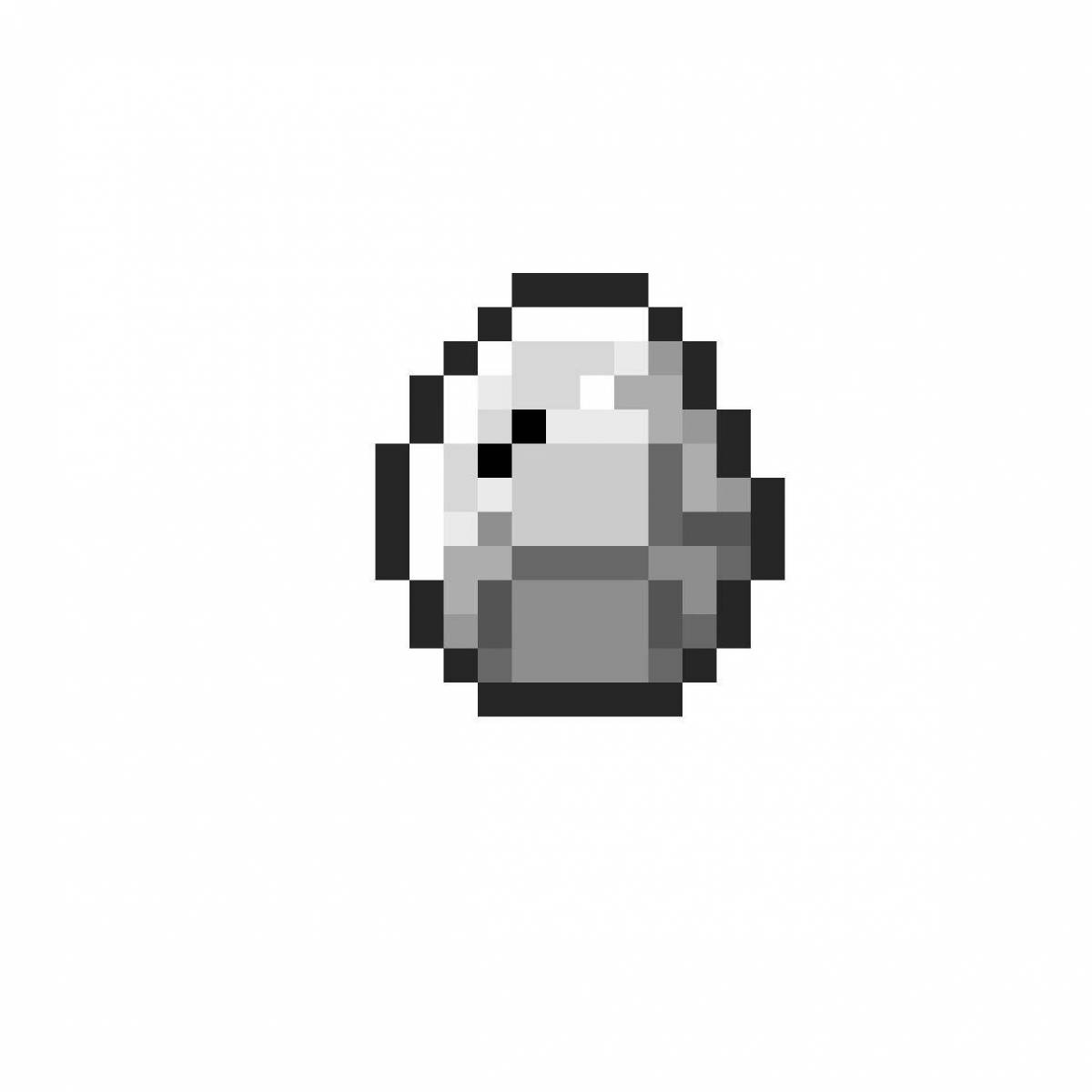 Coloring page elegant gem of the edge