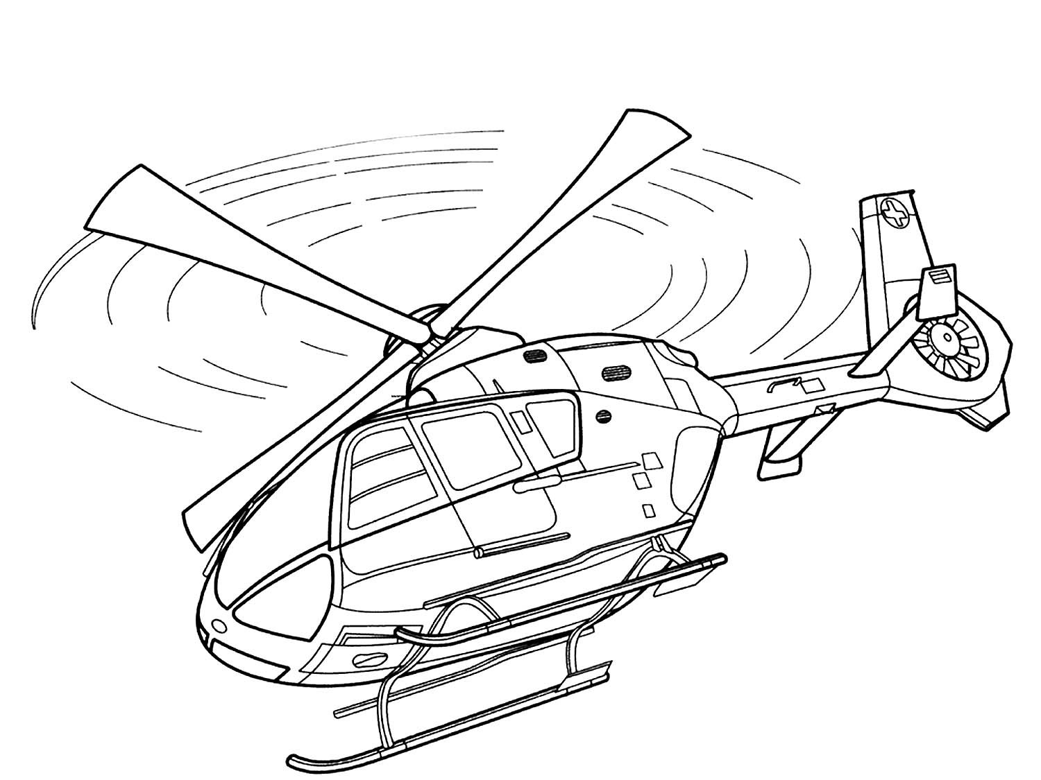 Вертолет спасательный #1