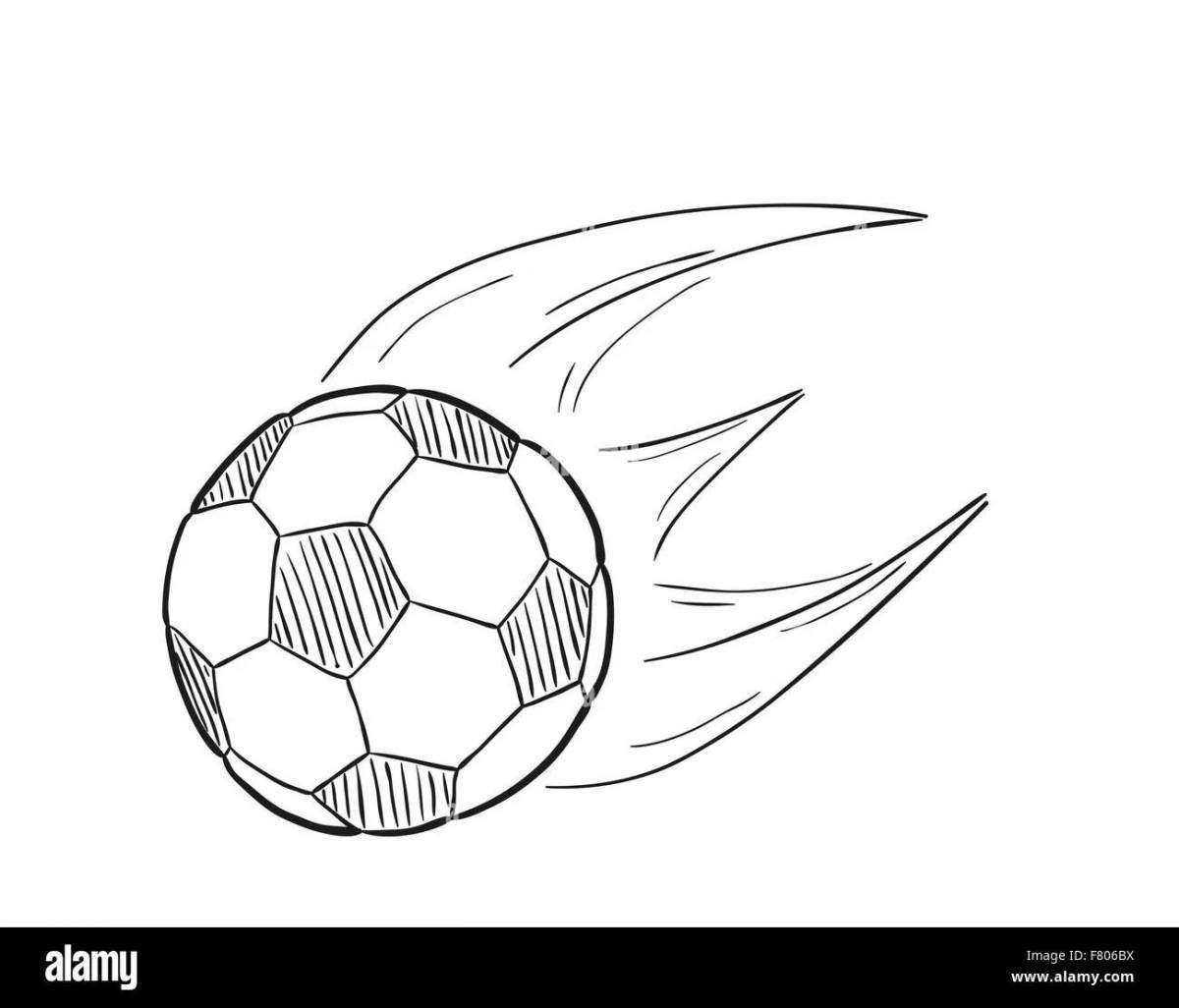 Exciting nike ball coloring page