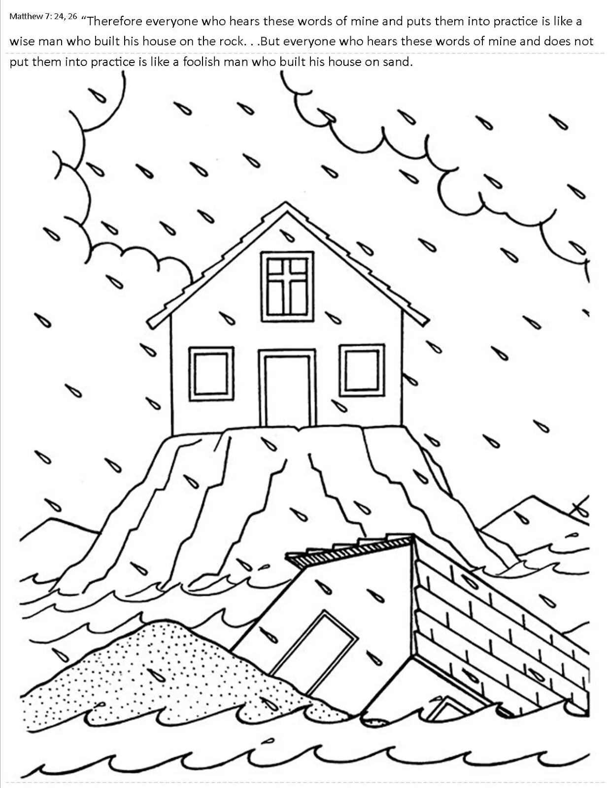 Рисунок наводнение #2