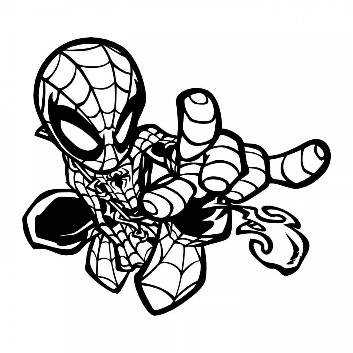 Venom sonic shiny coloring page