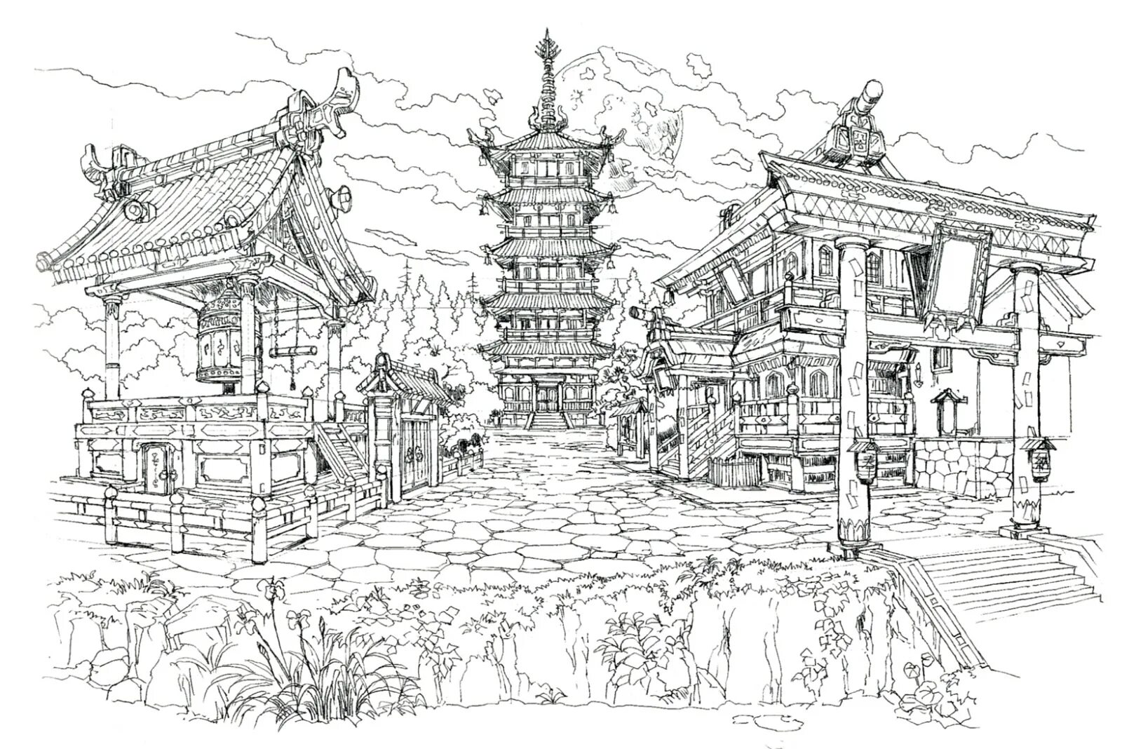 Храм китайский #4
