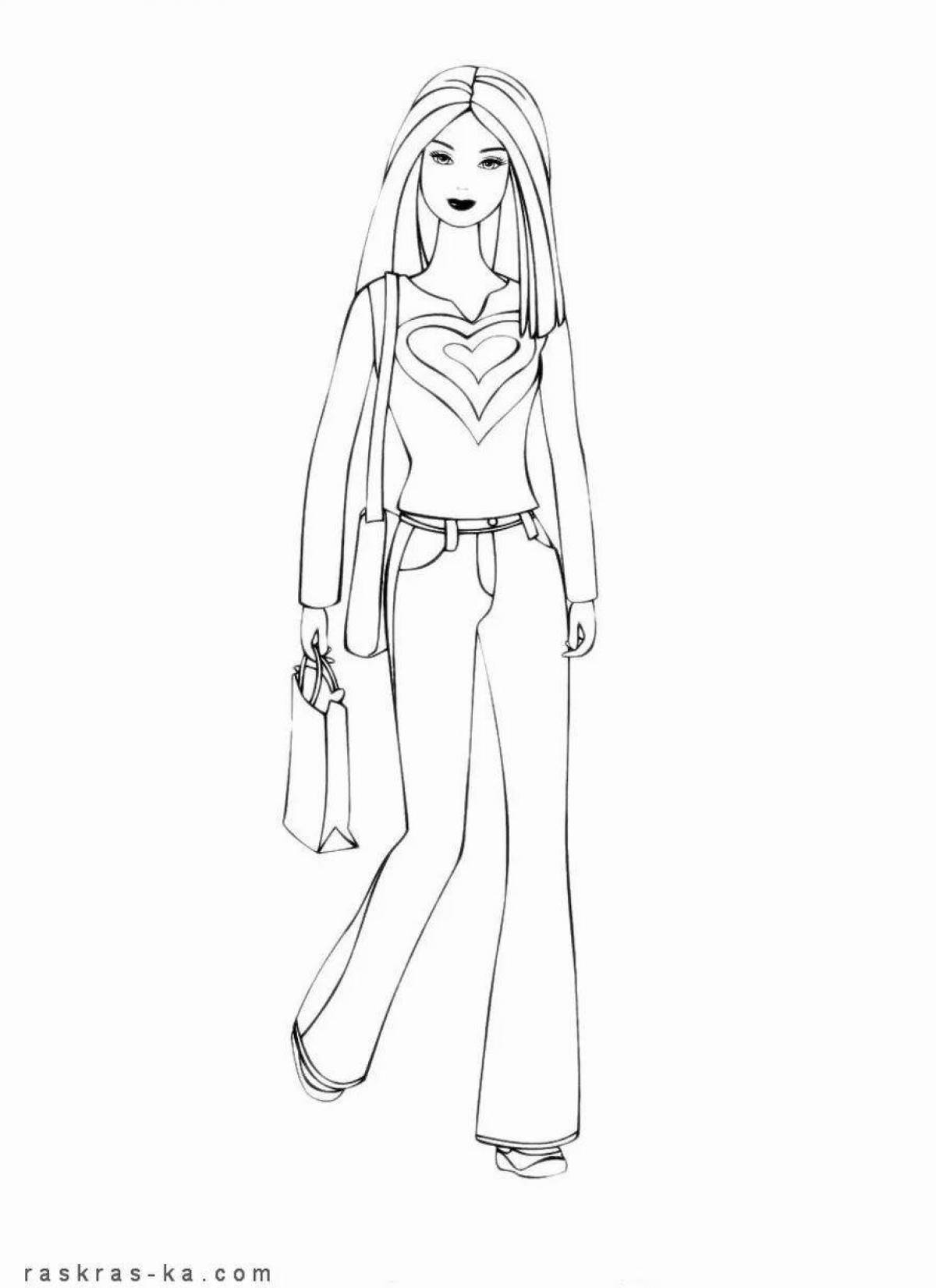 Photo Full body coloring