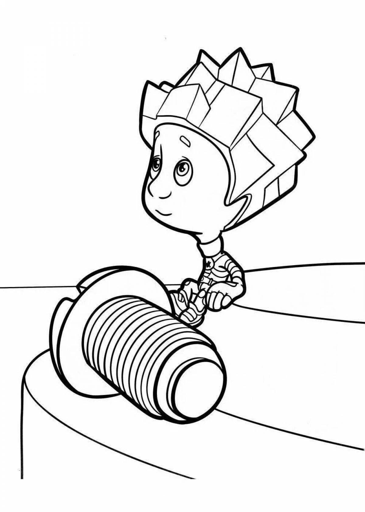 Great coloring page turn it on