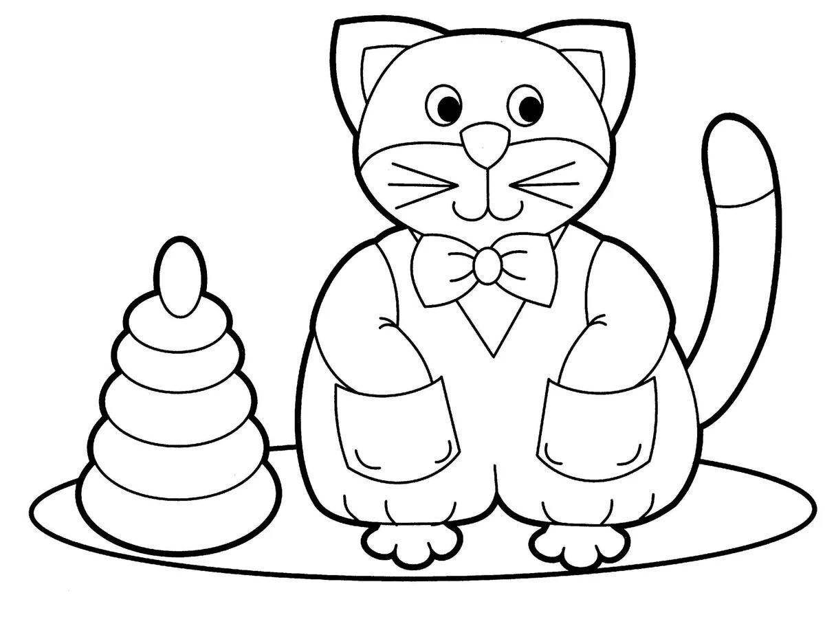 Artistic coloring pages