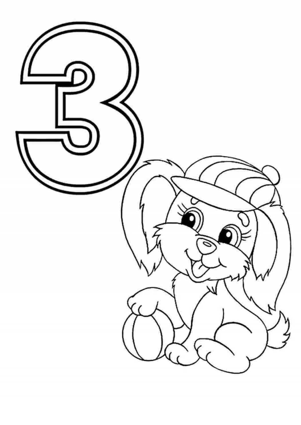 Amazing coloring book for girls with letters