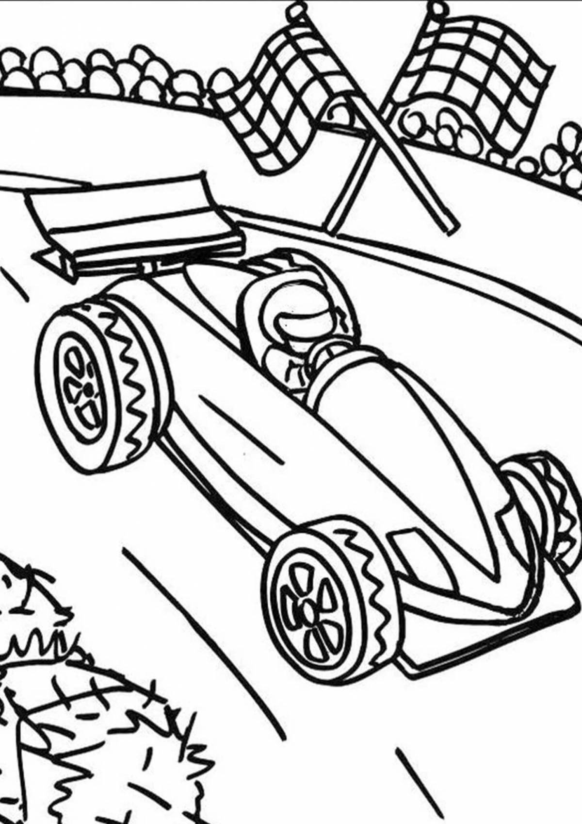 Exciting coloring book for kids