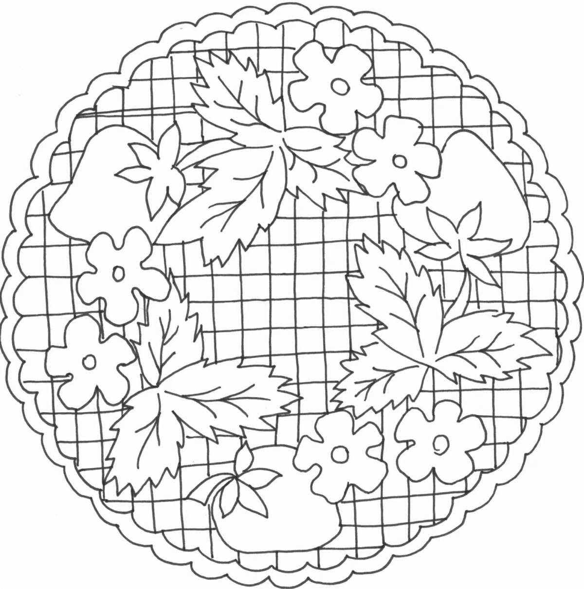 Color-crazy coloring page baby wipes