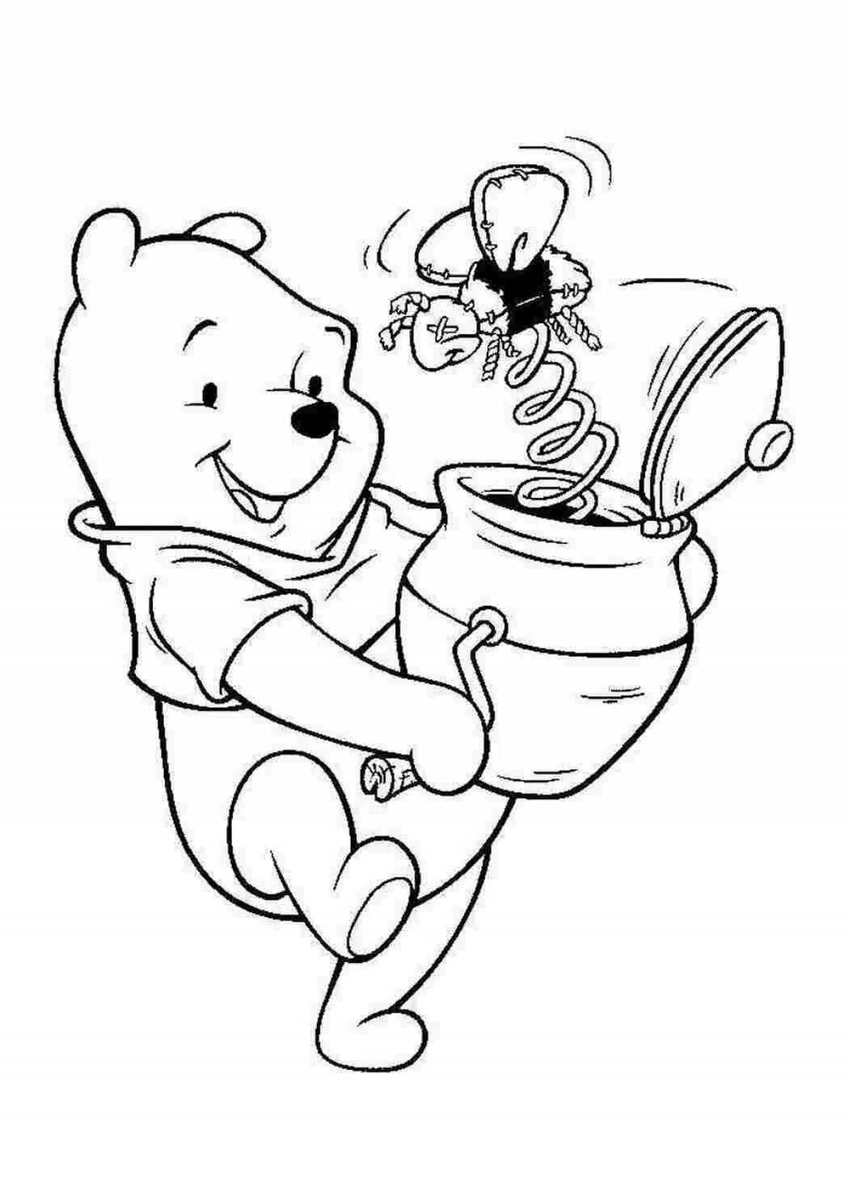 Coloring book from popular cartoons