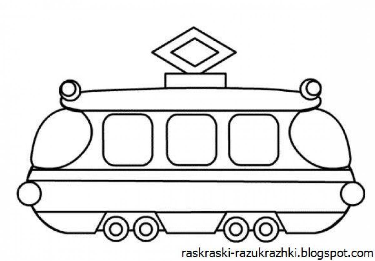 Транспорт картинки для детей раскраски