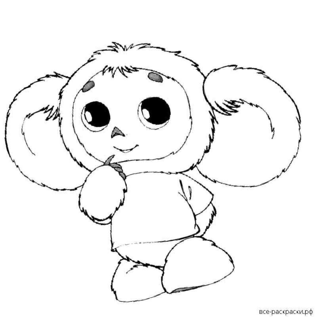 Animated cartoon cheburashka