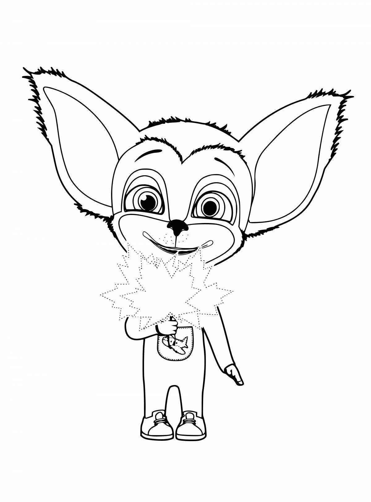 Delightful barboskin coloring pages for kids